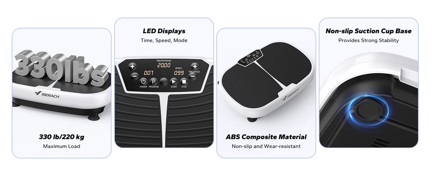 EMS Vibration Plate Exercise Machine