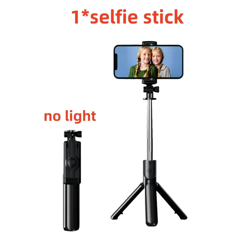 Bluetooth Selfie Stick Tripod Desktop Stand