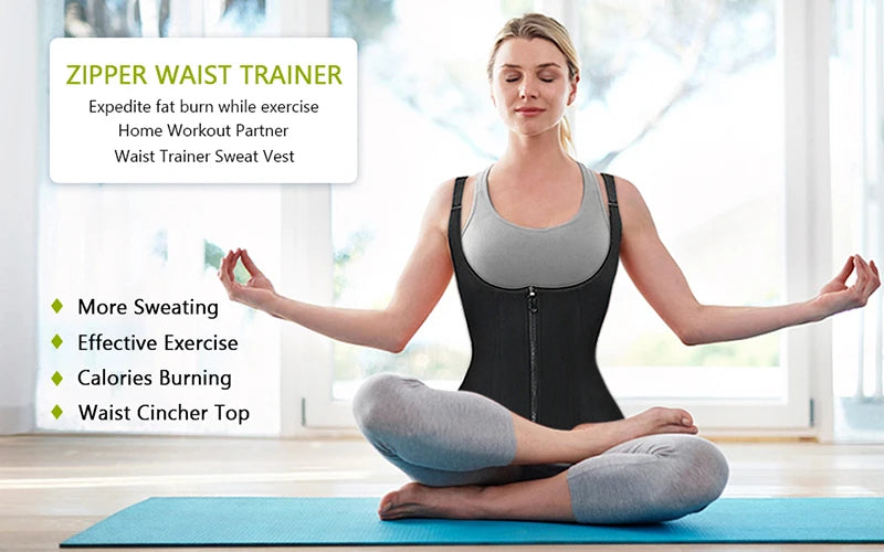 Women's Zipper Shapewear Slimming Belt