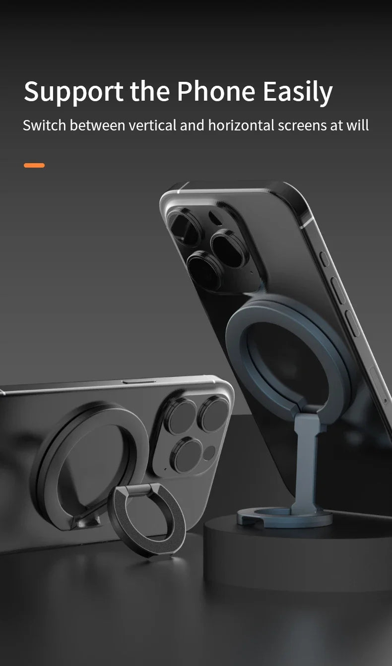 Double Sided Magnetic Phone Ring Holder