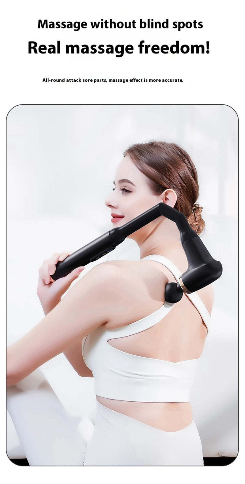 U-Shaped Body Massager Fascia Gun
