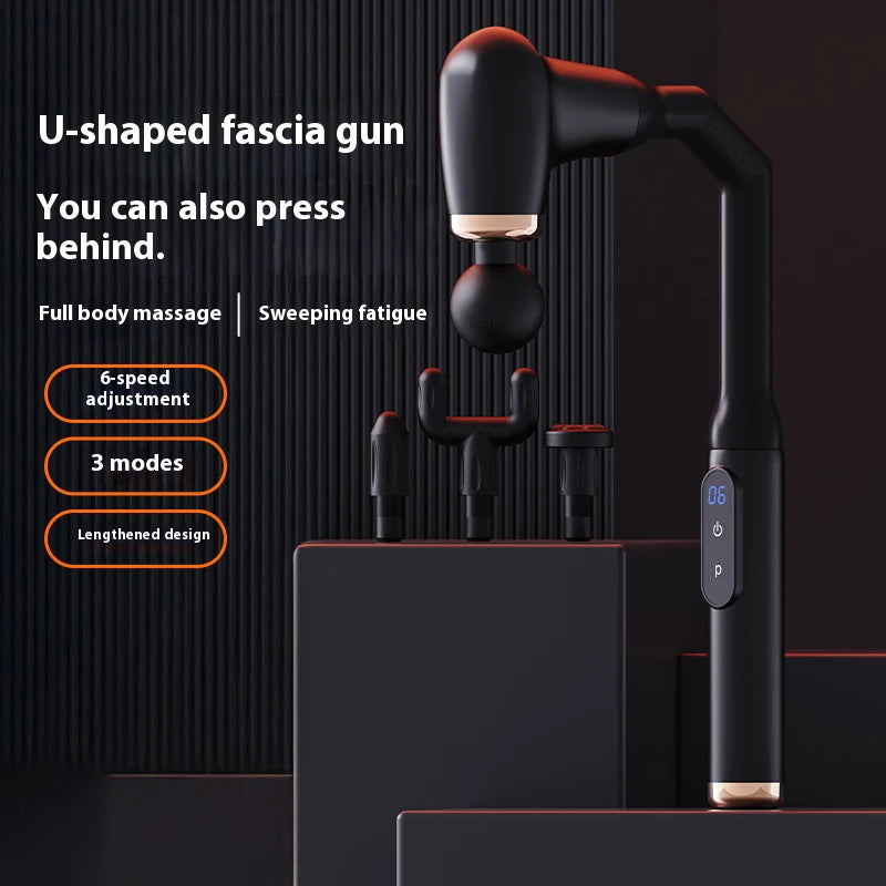 U-Shaped Body Massager Fascia Gun