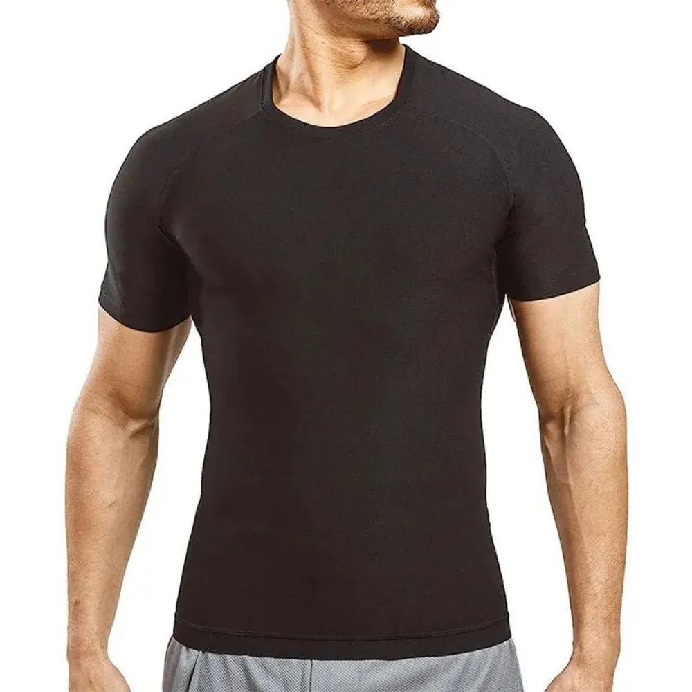 Short Sleeve Body Shaper Shirt