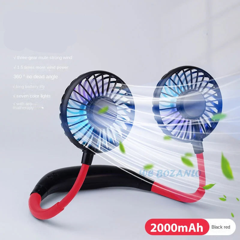 Neckband USB Portable Cold Fan