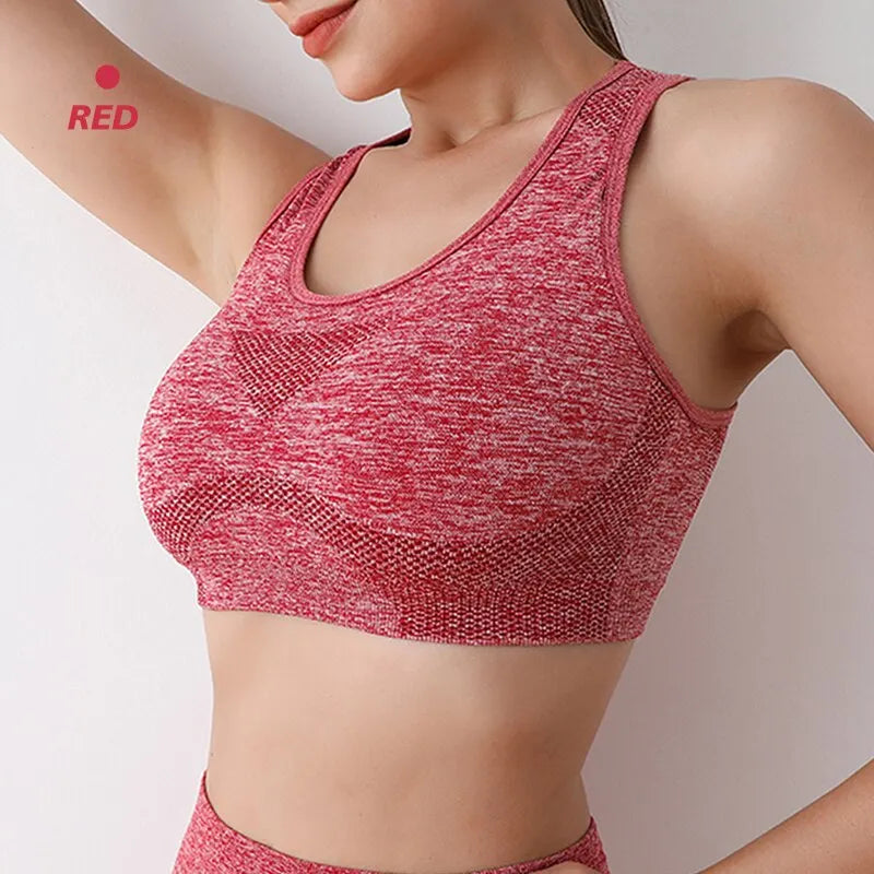 Push Up Yoga Bra