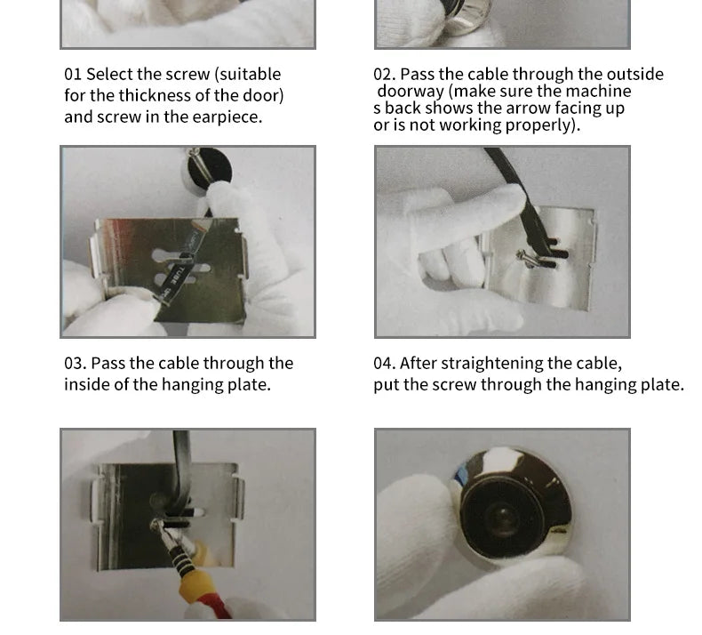120° Smart Digital Door Viewer Camera