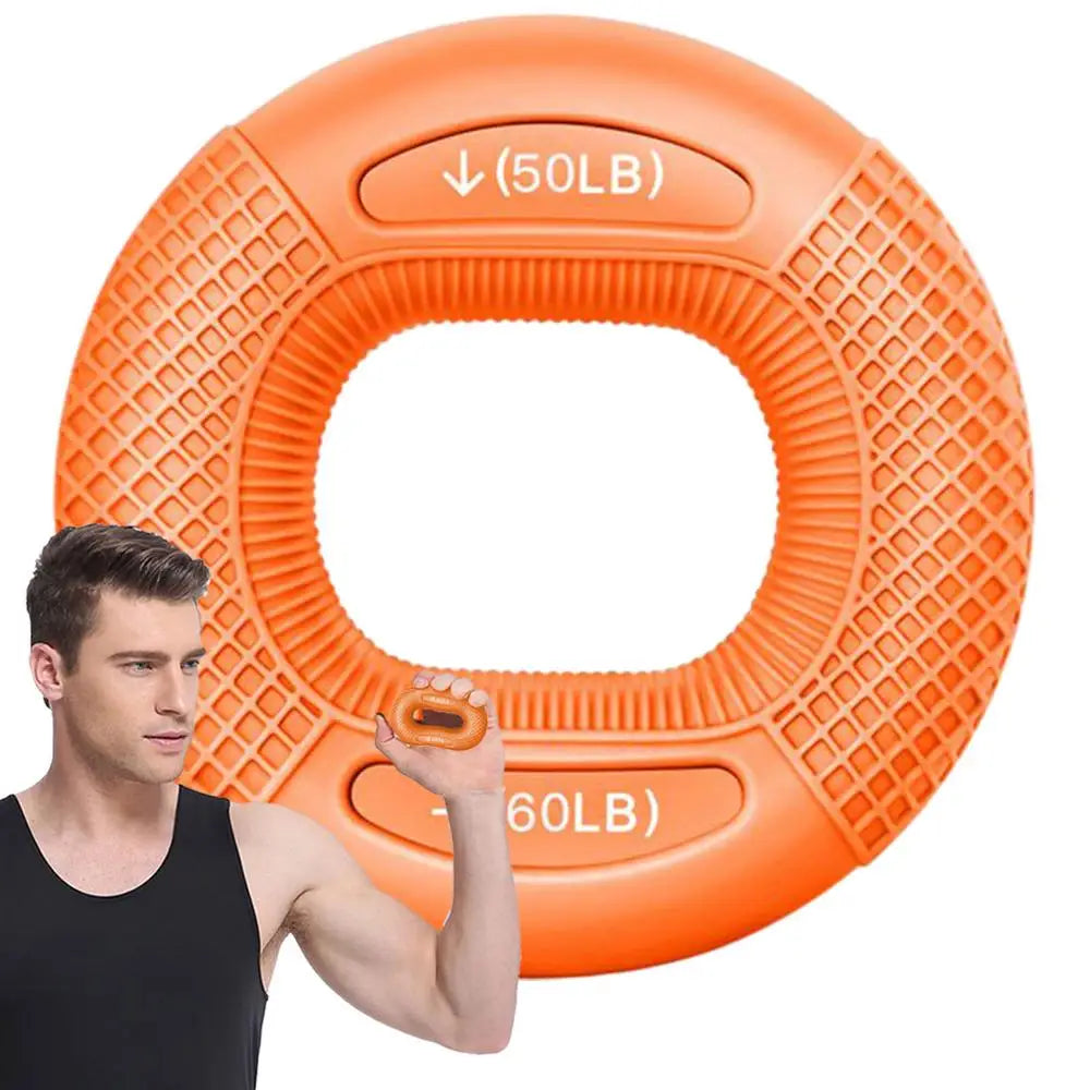 Finger Gripper Hand Muscle Strengthener Ring