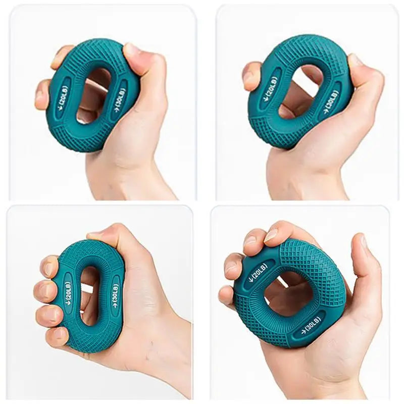 Finger Gripper Hand Muscle Strengthener Ring