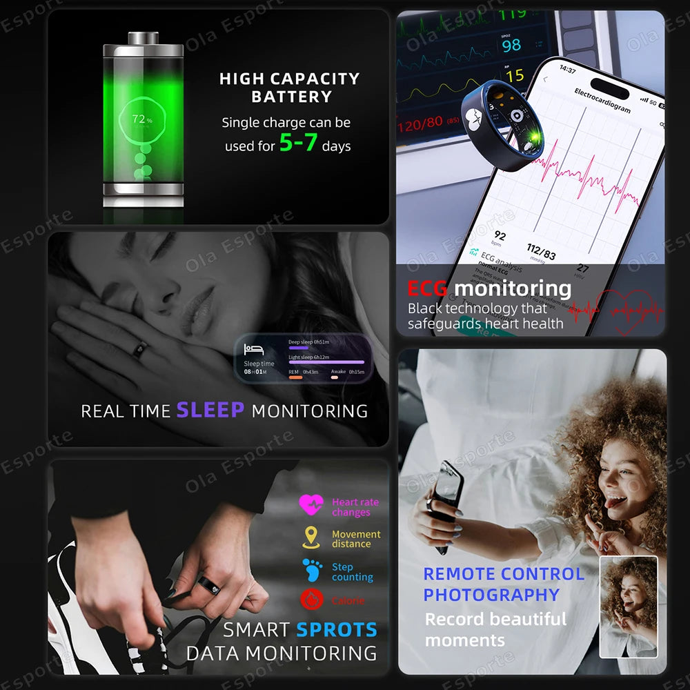 Smart Multifunctional Ring For Men Women