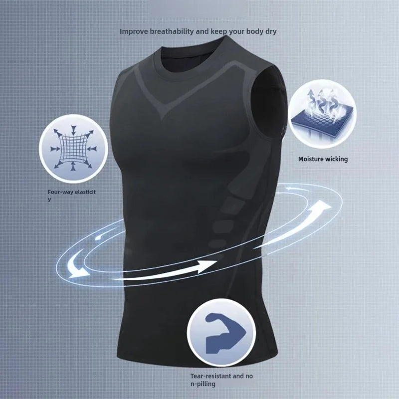 Men's Gym Shirt Sleeveless Tank Top