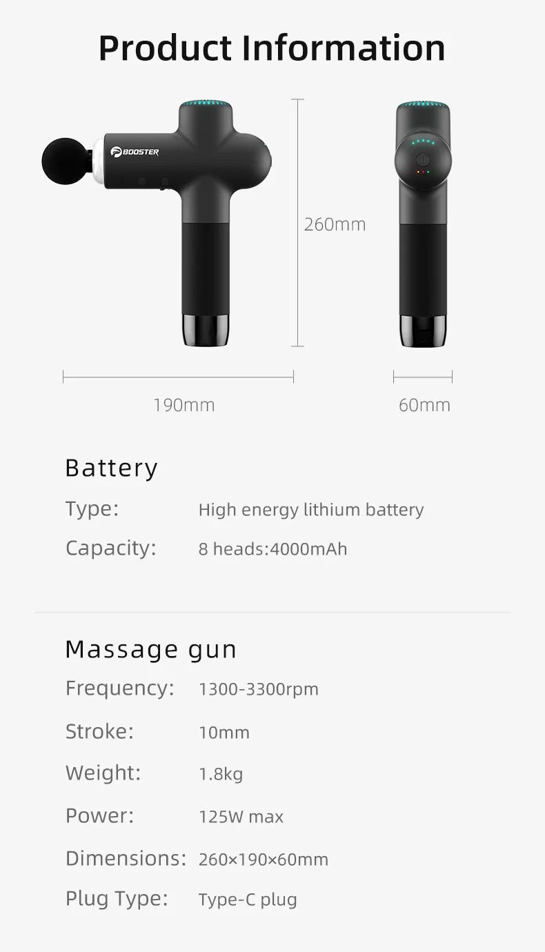 Electric Muscle Massager Gun