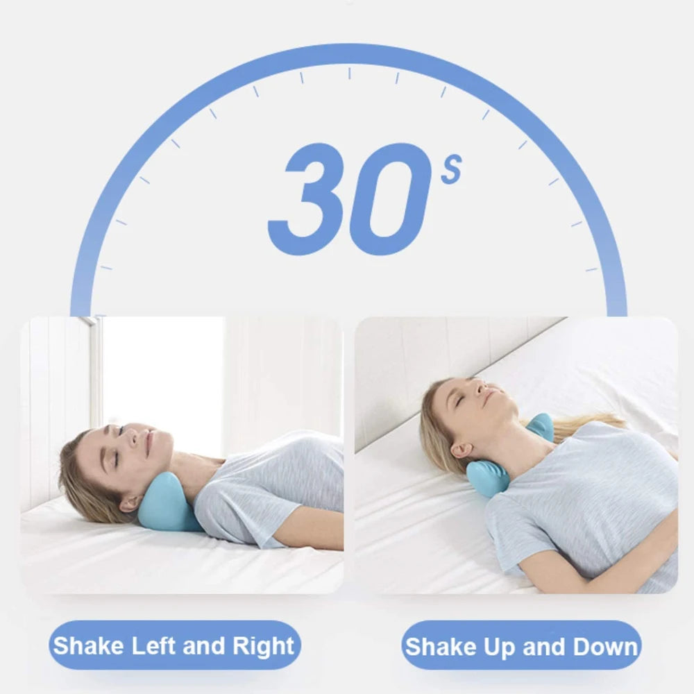 Cervical Chiropractic Traction Pillow Device