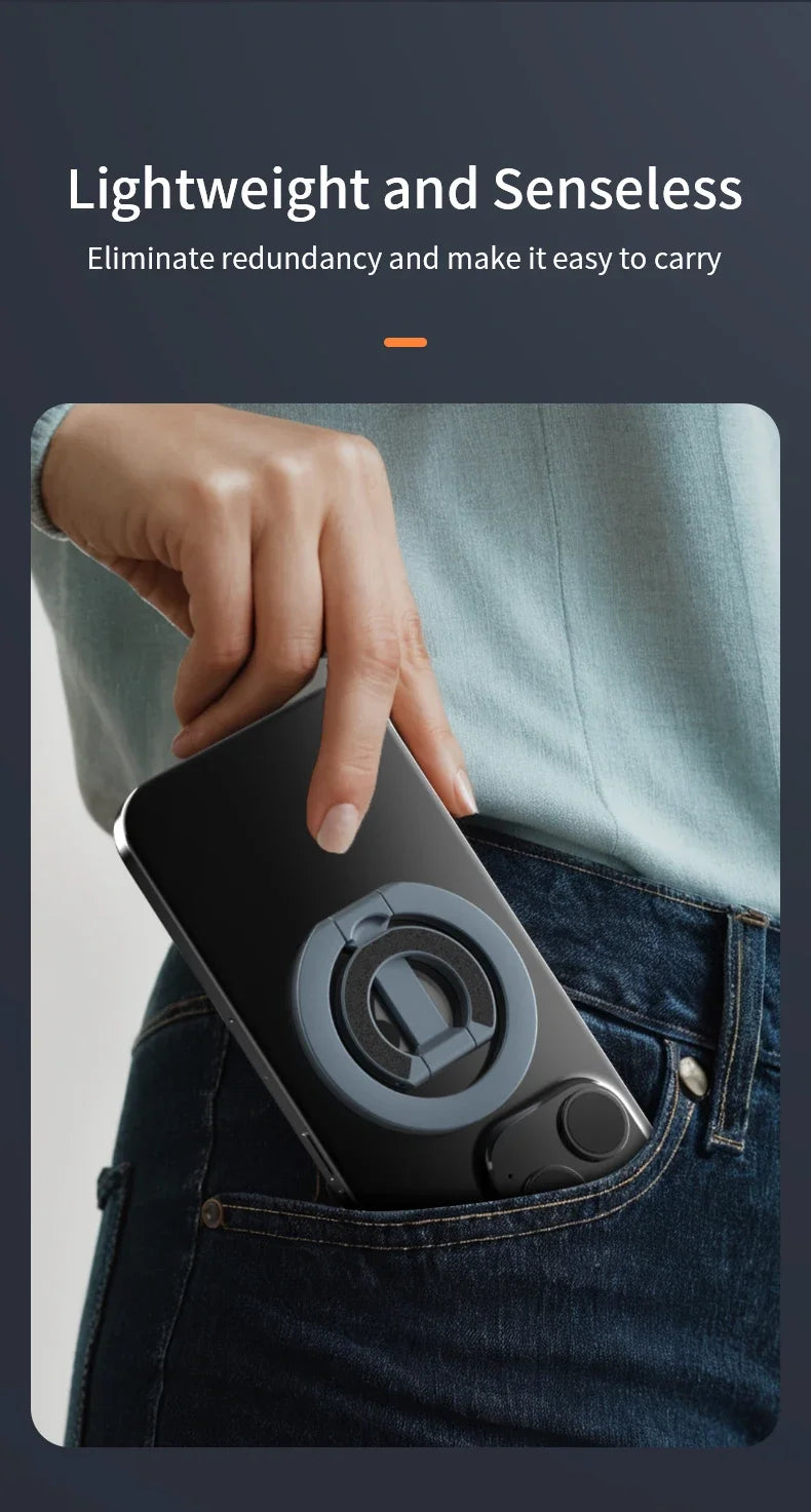 Double Sided Magnetic Phone Ring Holder