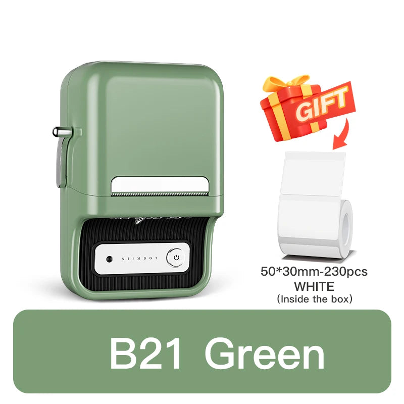 Wireless Mini Thermal Label Printer