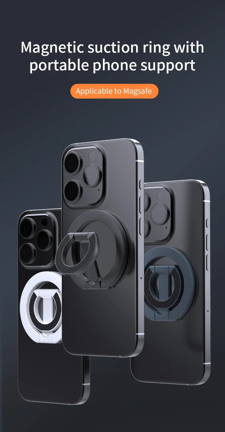 Double Sided Magnetic Phone Ring Holder
