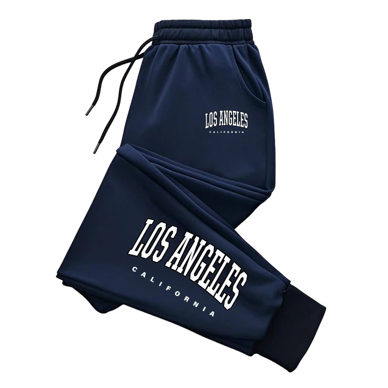 Mens Sweatpants Printing Casual Trousers Sports Jogging Clothing Outdoors Street Sportswear Office Home Men Pants Morning Run