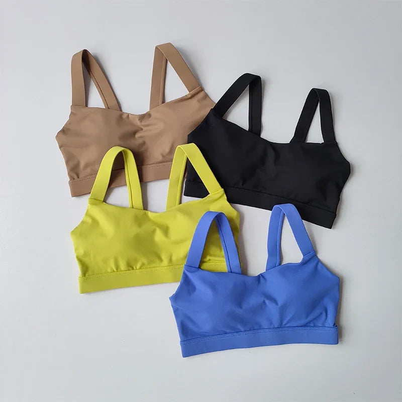 Women's Sports Bra High Waist Leggings Set