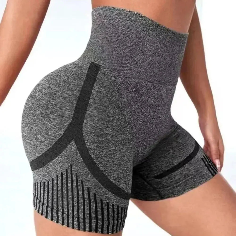 Women's Yoga High Waist Workout Shorts