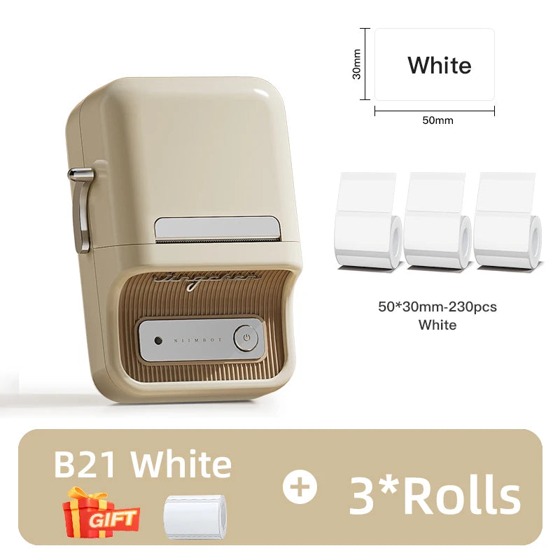 Wireless Mini Thermal Label Printer