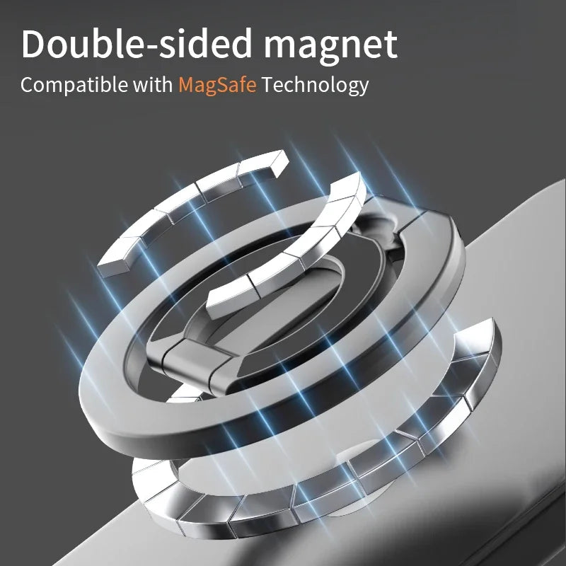 Double Sided Magnetic Phone Ring Holder