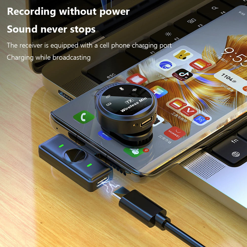 Wireless Lavalier Lapel Microphone