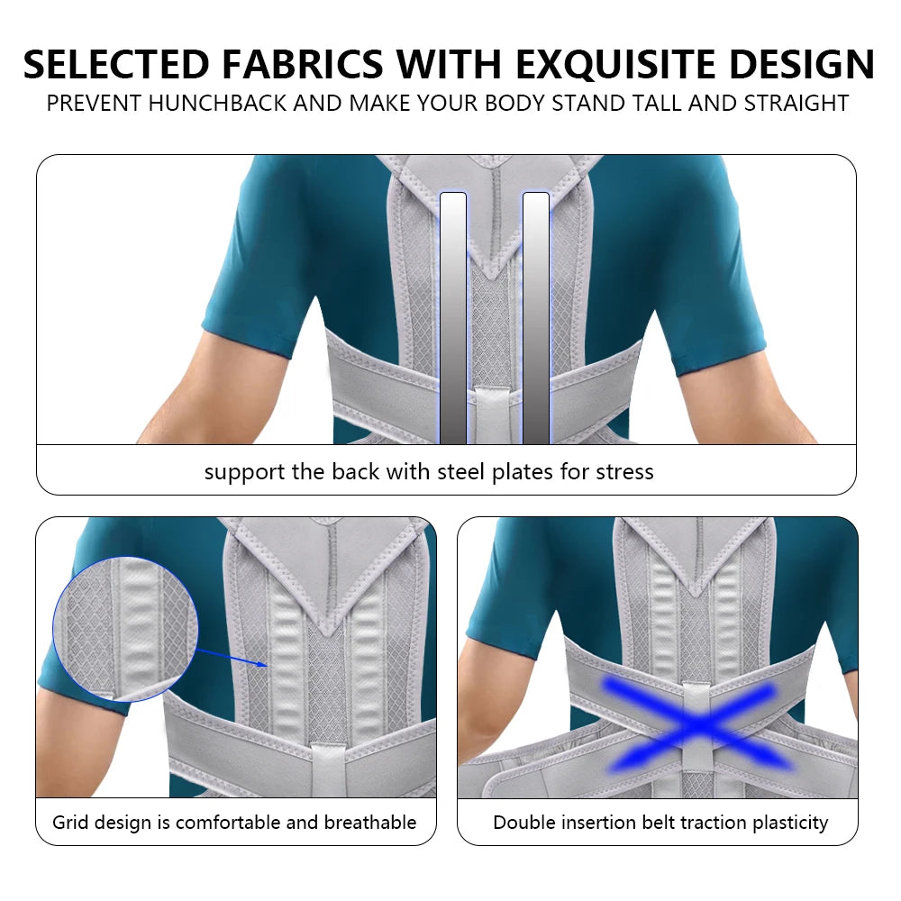 Adjustable Scoliosis Posture Corrector Corset Belt