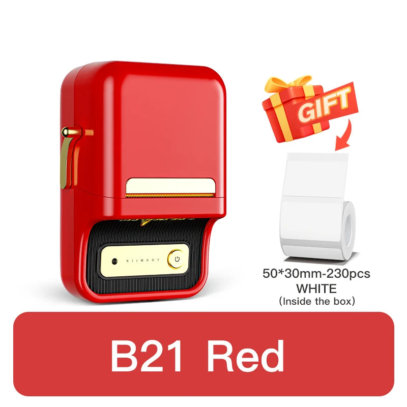 Wireless Mini Thermal Label Printer