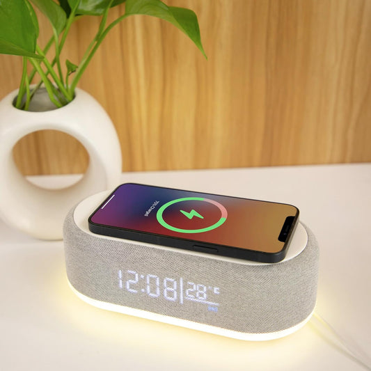 LED Light Thermometer Earphone Phone Charger