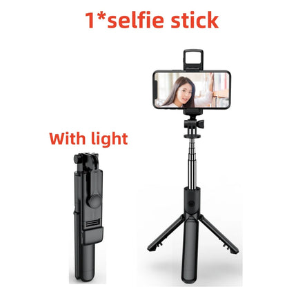Bluetooth Selfie Stick Tripod Desktop Stand