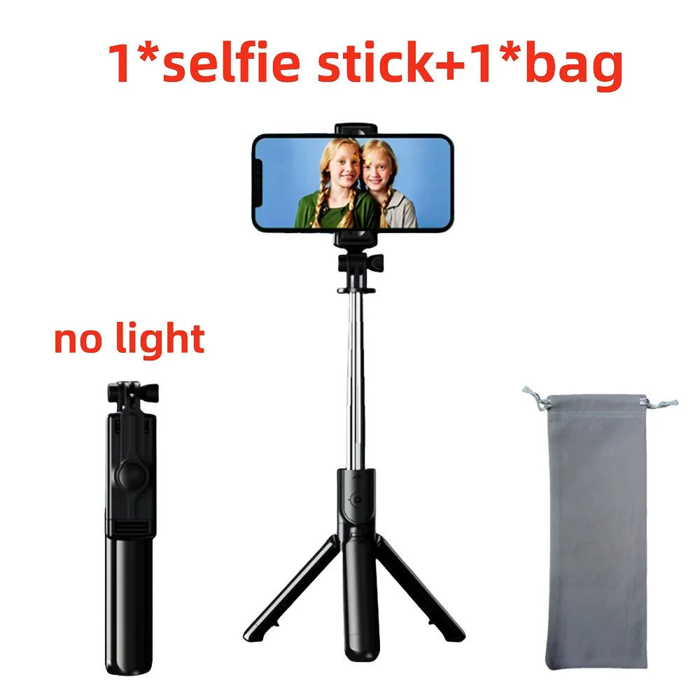 Bluetooth Selfie Stick Tripod Desktop Stand