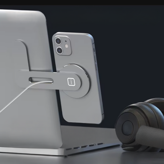 Magnetic Laptop Phone Holder
