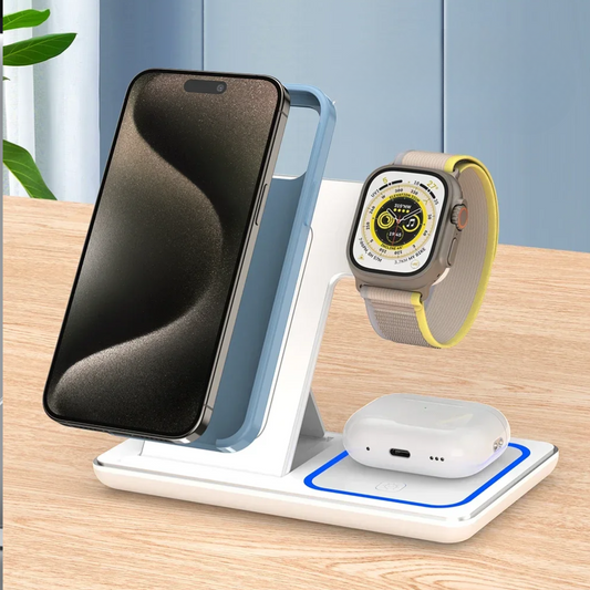 LED 3 in 1 Charger Stand