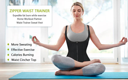 Women's  Zipper Shapewear Slimming Belt