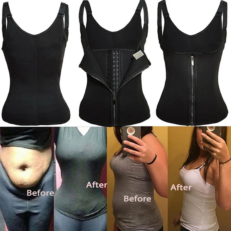 Women's  Zipper Shapewear Slimming Belt