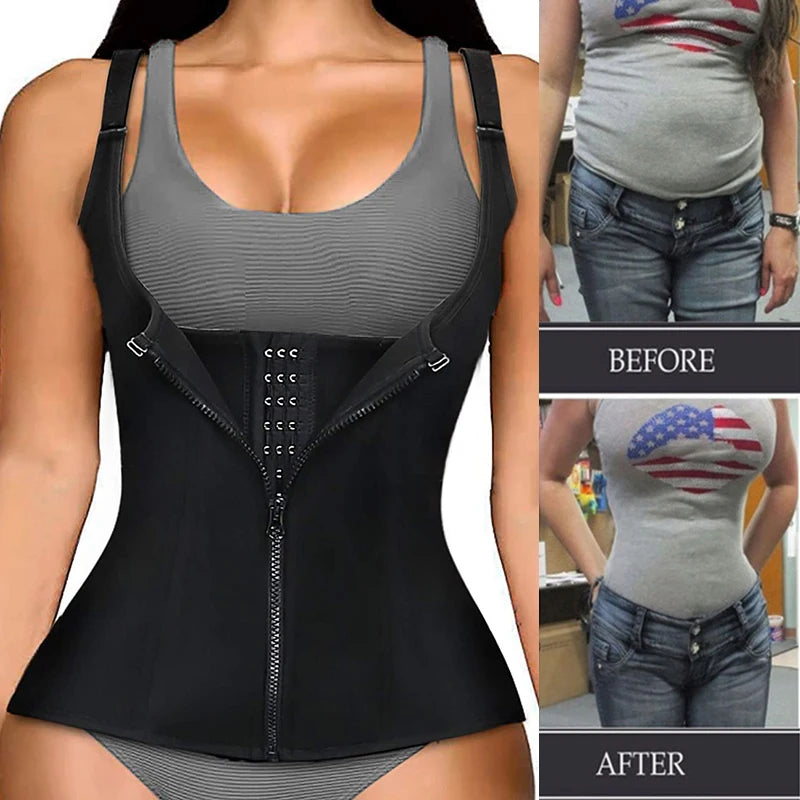 Women's  Zipper Shapewear Slimming Belt