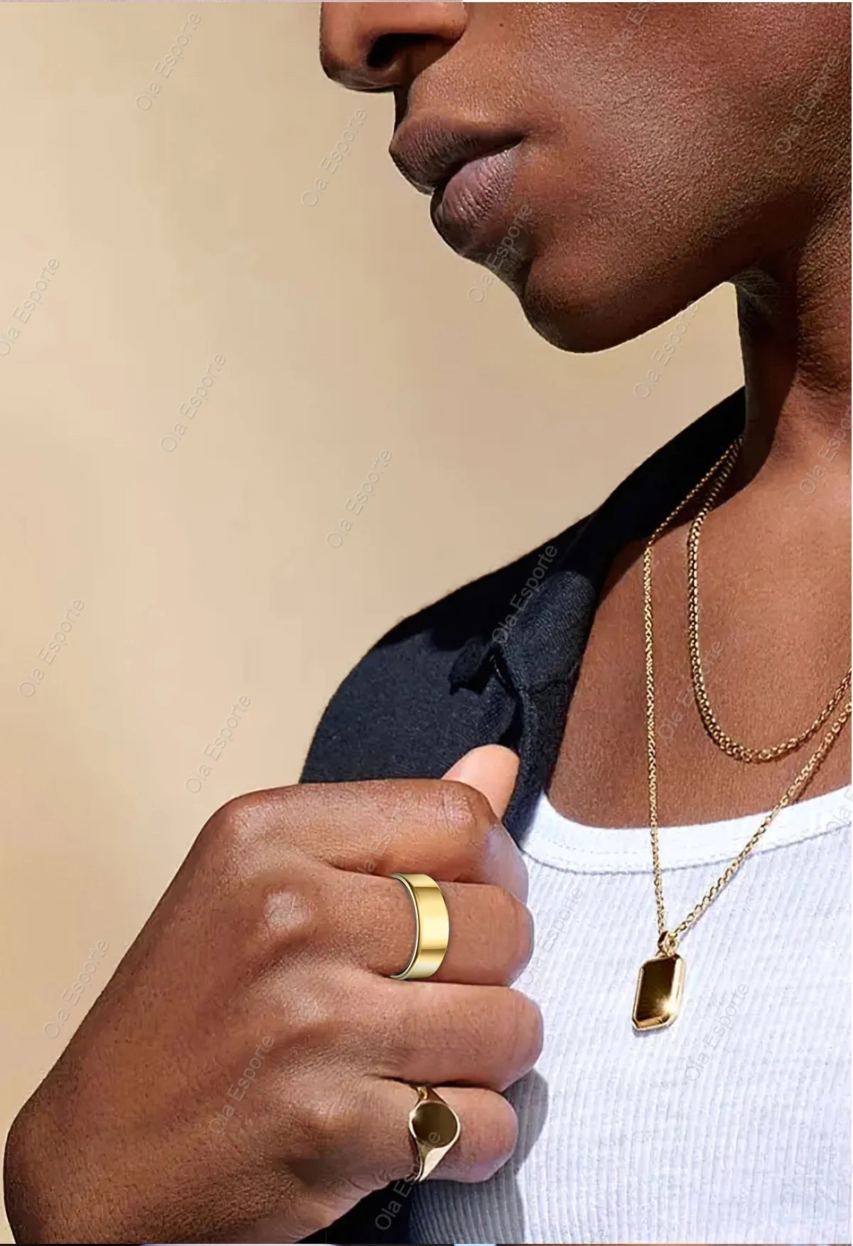 Smart Ring Blood Pressure Sleep Health Monitoring Multi-sport Mode smartring IP68 Waterproof Remote Care Men Women