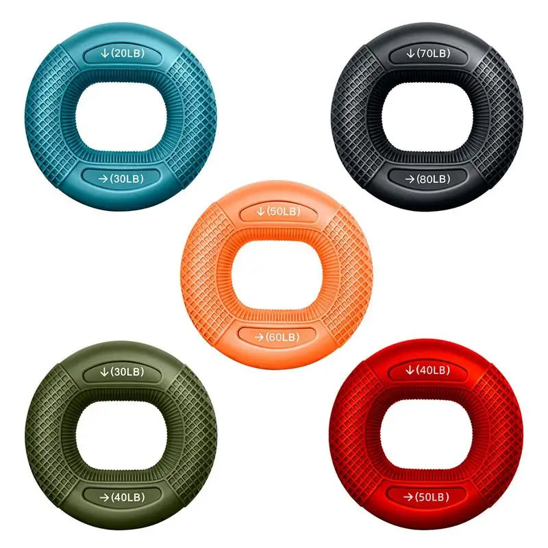 Finger Gripper Hand Muscle Strengthener Ring