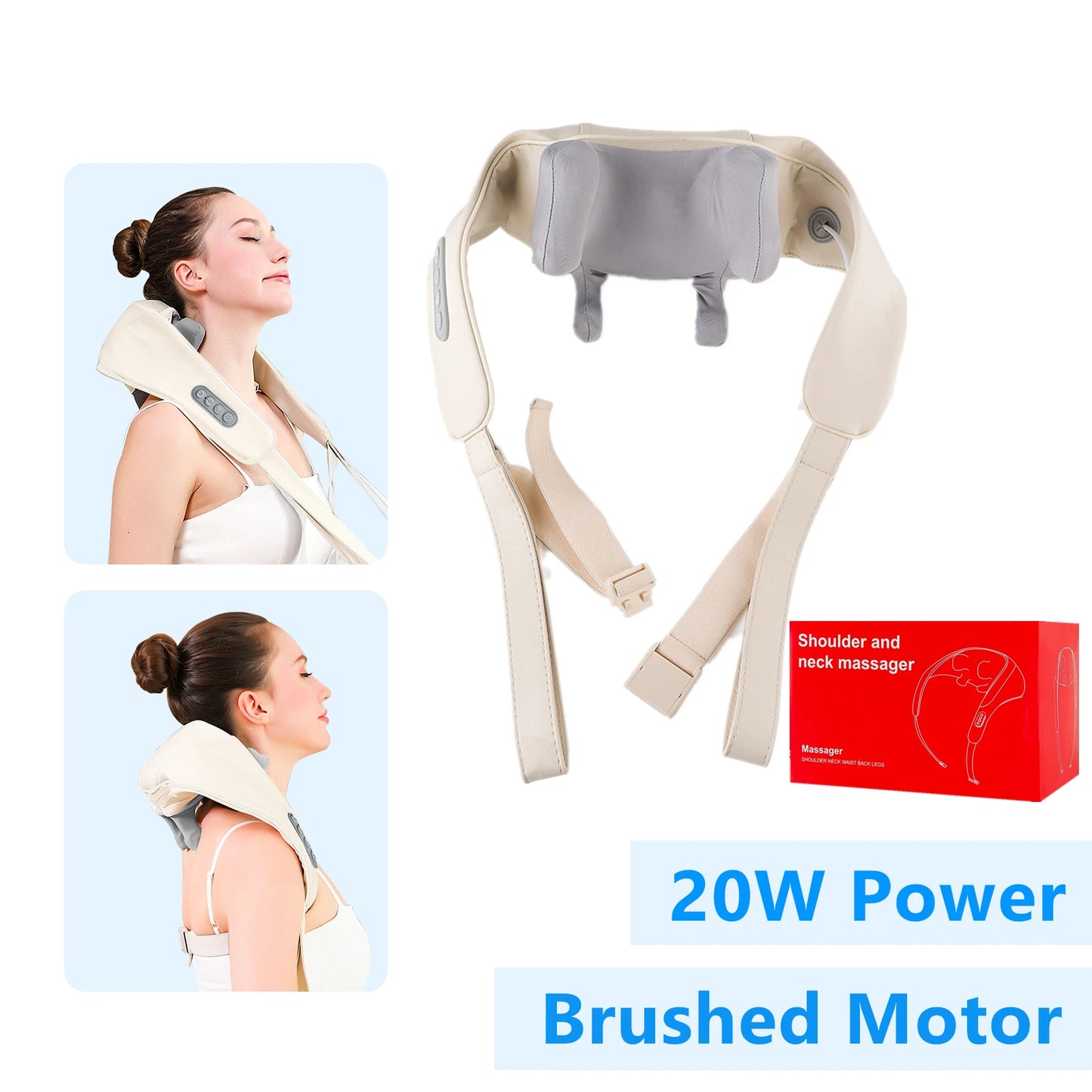 Wireless Neck And Shoulder Massager