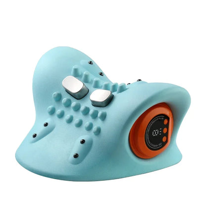 Electric Cervical Neck Stretcher Massager Pillow