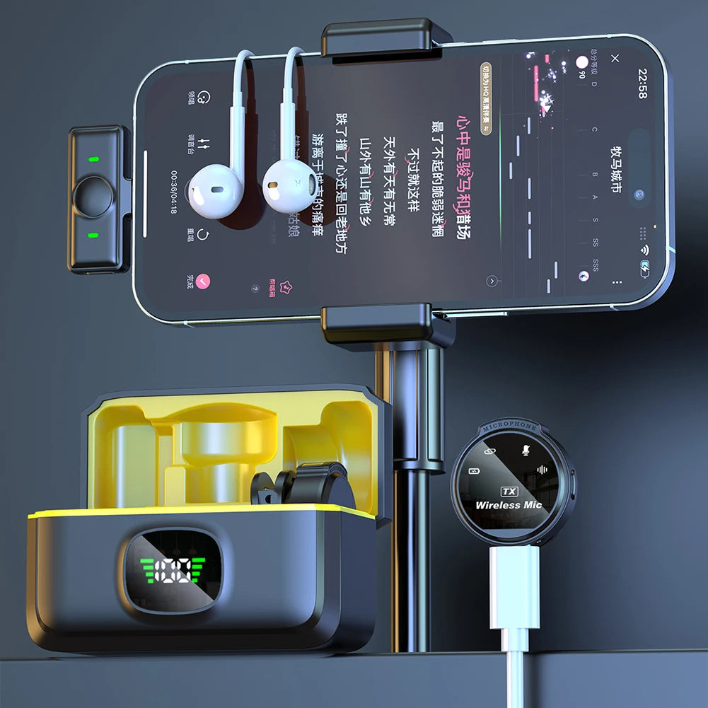 Wireless Lavalier Lapel Microphone