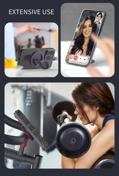 Double Sided Magnetic Phone Ring Holder