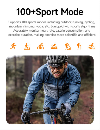 2025 New For XIAOMI Health Watch Uric Acid Blood Pressure Blood oxygen Body Analysis Body Fat SmartWatch ECG+PPG Clock Women Men