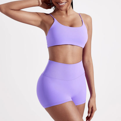 Women's Cross Back Straps Fitness Bra