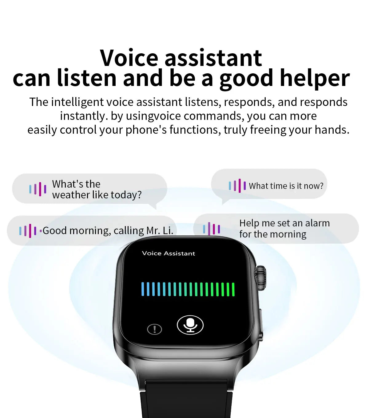 2026 New Accurate Measurement Uric Acid Blood Lipids Smartwatches Body Fat Measure Call Sports Health Smart Watch For Men Women