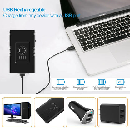 Rechargeable T6 LED Bicycle Light