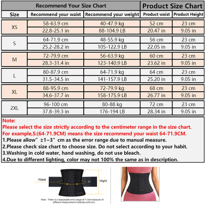 Waist Trainer Women's Corset Belts