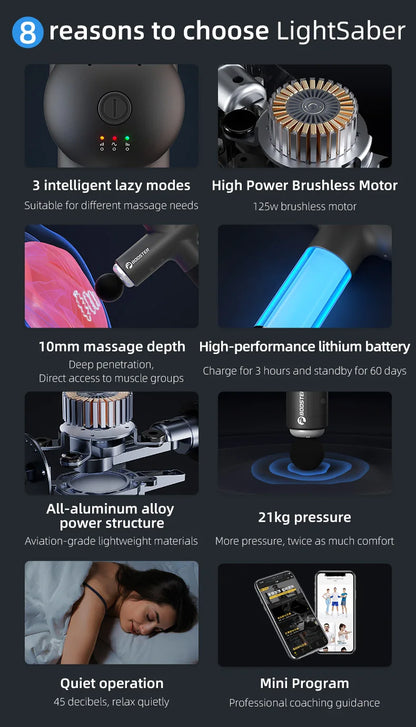 Electric Muscle Massager Gun