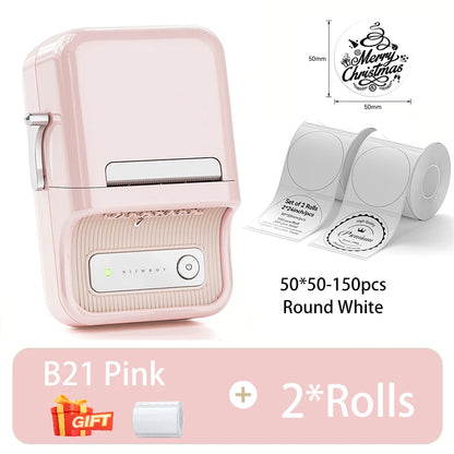 Wireless Mini Thermal Label Printer