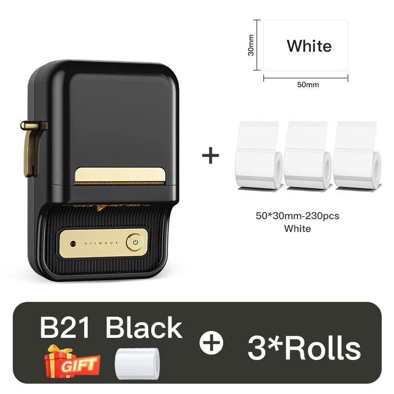 Wireless Mini Thermal Label Printer