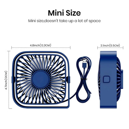 Mini Portable USB Desk Table Fan